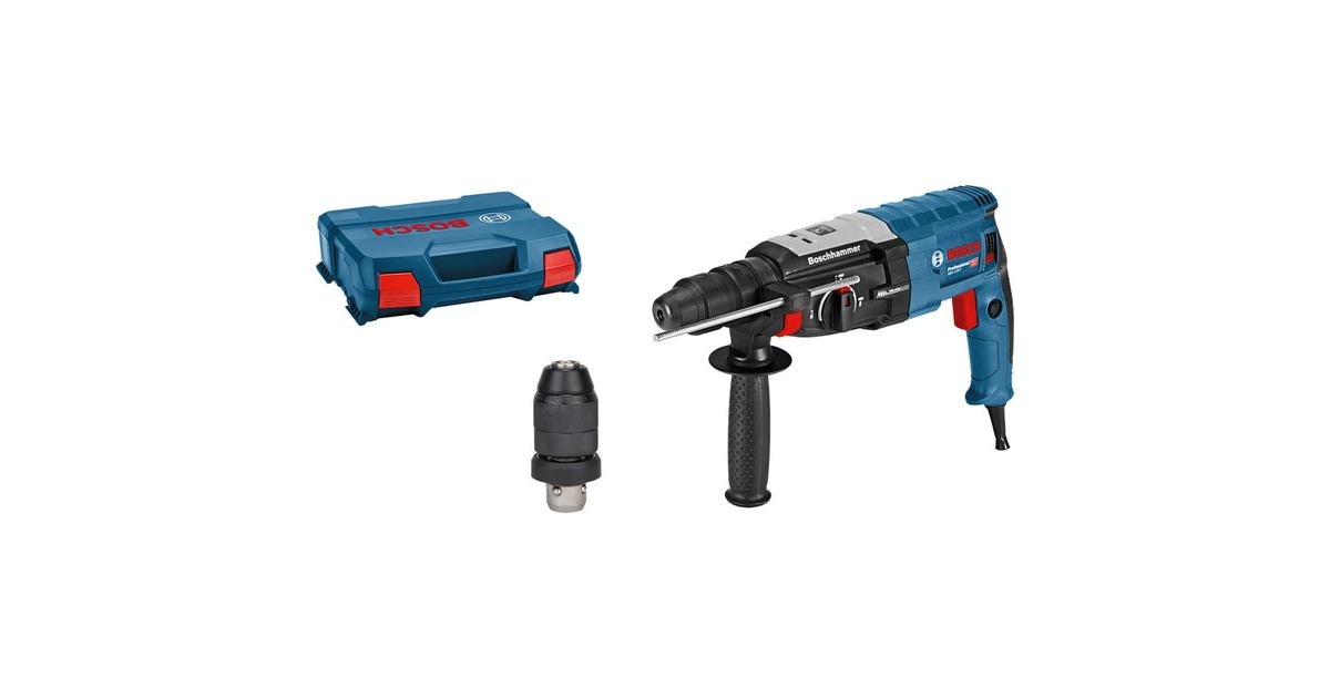 Bosch Bohrhammer GBH 2-28 F Professional(blau/schwarz, 880 Watt, L-BOXX)