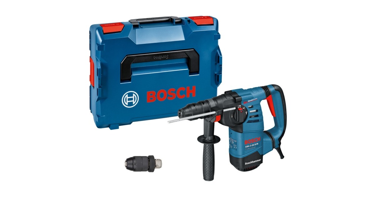 Bosch Bohrhammer GBH 3-28 DFR Professional(blau, 800 Watt, L-BOXX)