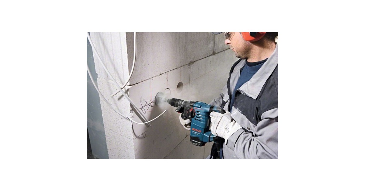 Bosch Bohrhammer GBH 3-28 DFR Professional(blau/schwarz, 800 Watt, Koffer)