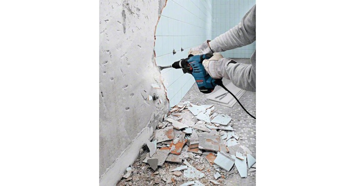 Bosch Bohrhammer GBH 3-28 DFR Professional(blau/schwarz, 800 Watt, Koffer)