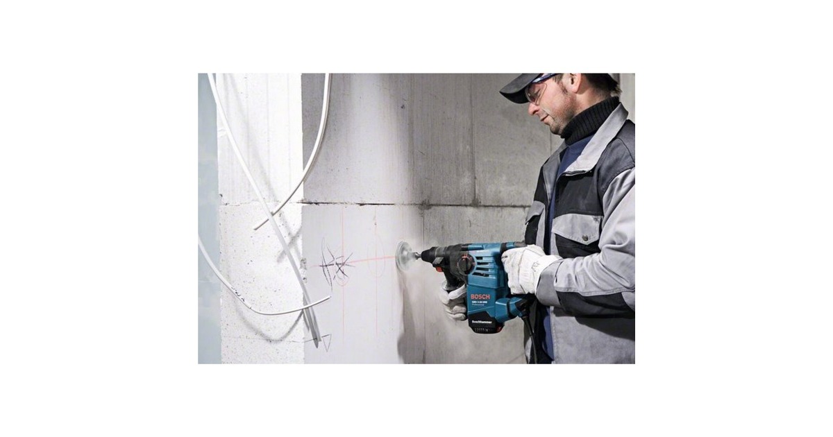 Bosch Bohrhammer GBH 3-28 DRE Professional(blau, 800 Watt, Koffer)