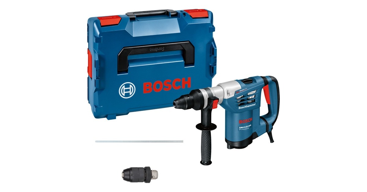 Bosch Bohrhammer GBH 4-32 DFR Professional(blau, 900 Watt, L-BOXX)