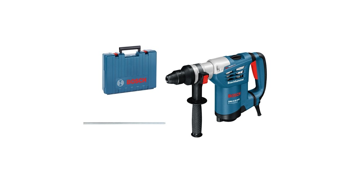 Bosch Bohrhammer GBH 4-32 DFR Professional(blau, 900 Watt, Koffer)