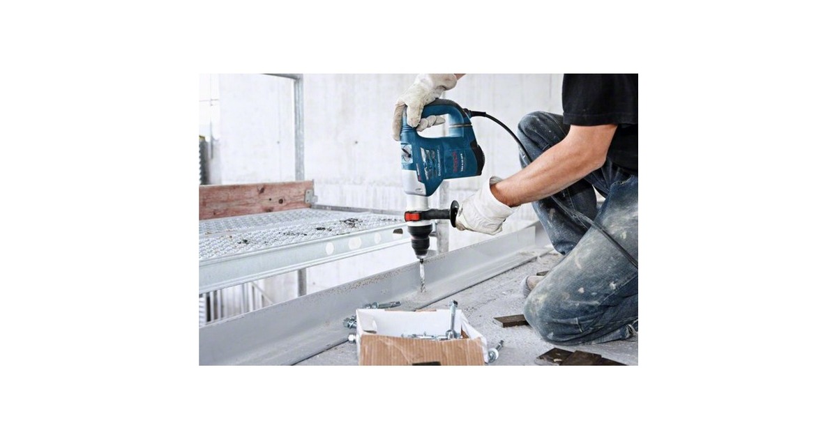 Bosch Bohrhammer GBH 4-32 DFR Professional(blau, 900 Watt, Koffer)