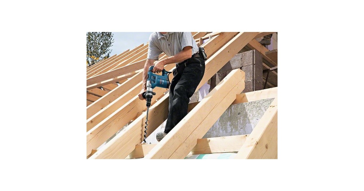 Bosch Bohrhammer GBH 4-32 DFR Professional(blau, 900 Watt, Koffer)