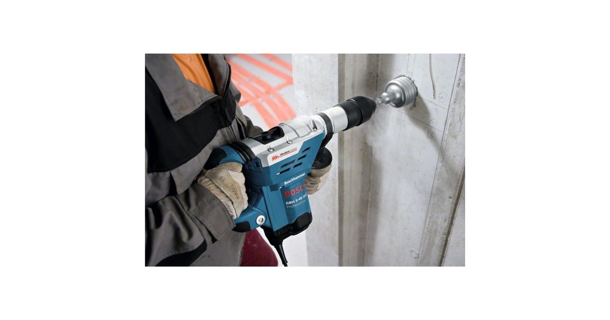 Bosch Bohrhammer GBH 5-40 DCE Professional(blau, 1.150 Watt, Koffer)