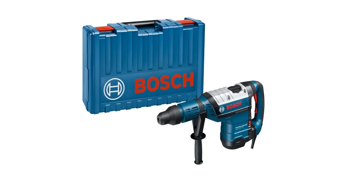 Bosch Bohrhammer GBH 8-45 DV Professional(blau, 1.500 Watt, Koffer)
