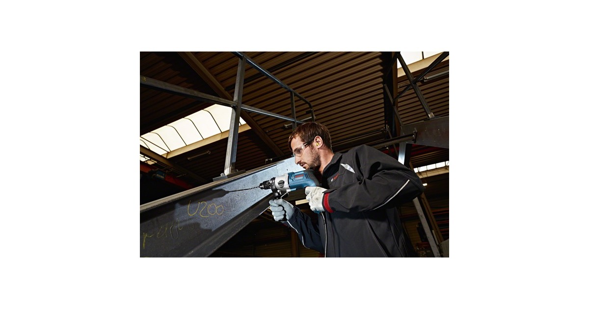 Bosch Bohrmaschine GBM 13-2 RE Professional(blau, 750 Watt, L-BOXX)