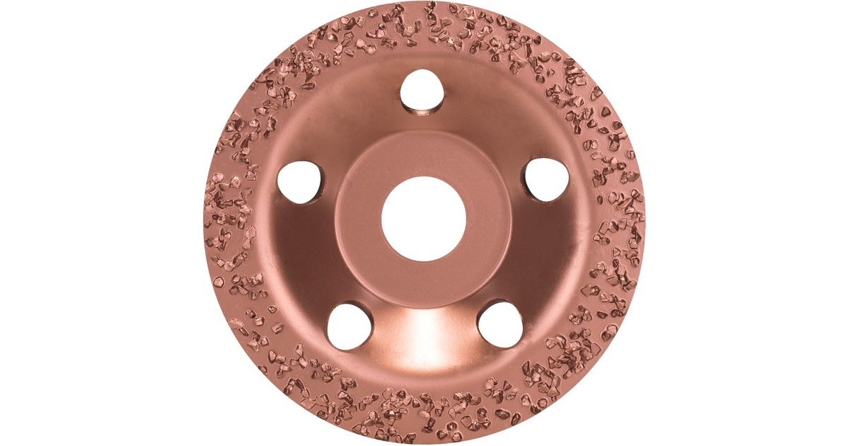 Bosch Carbide-Schleifkopf, Ø 115mm, grob, flach, Schleifscheibe(Bohrung 22,23mm)