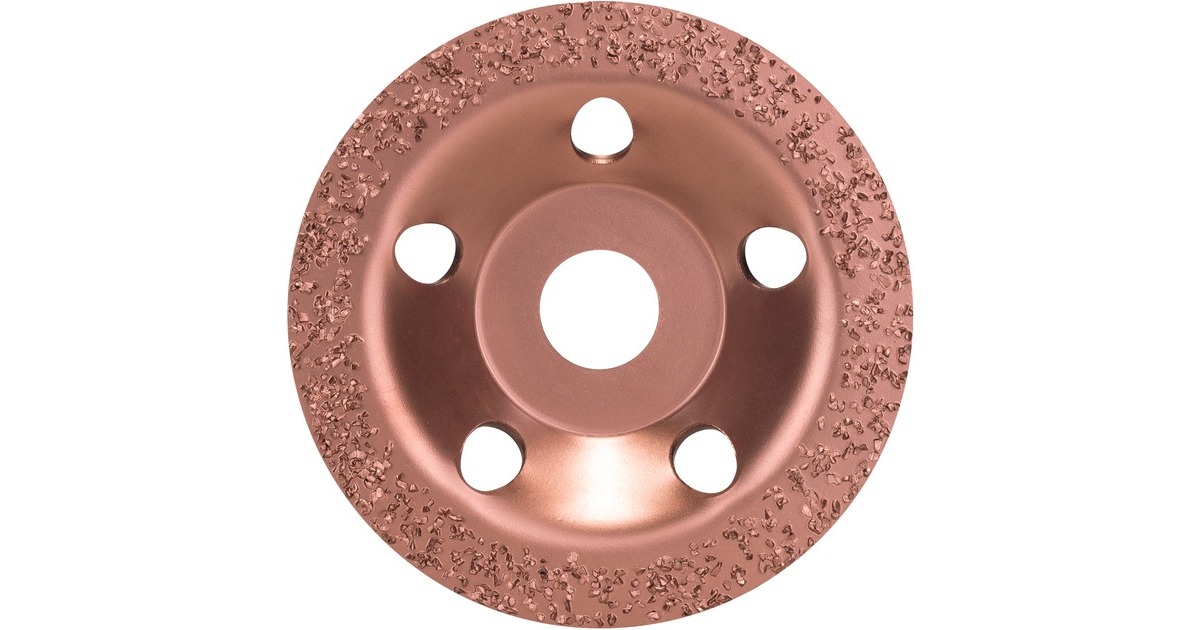 Bosch Carbide-Schleifkopf, Ø 115mm, mittelgrob, flach, Schleifscheibe(Bohrung 22,23mm)
