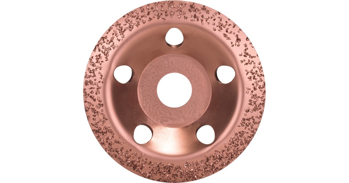 Bosch Carbide-Schleifkopf, Ø 115mm, mittelgrob, schräg, Schleifscheibe(Bohrung 22,23mm)