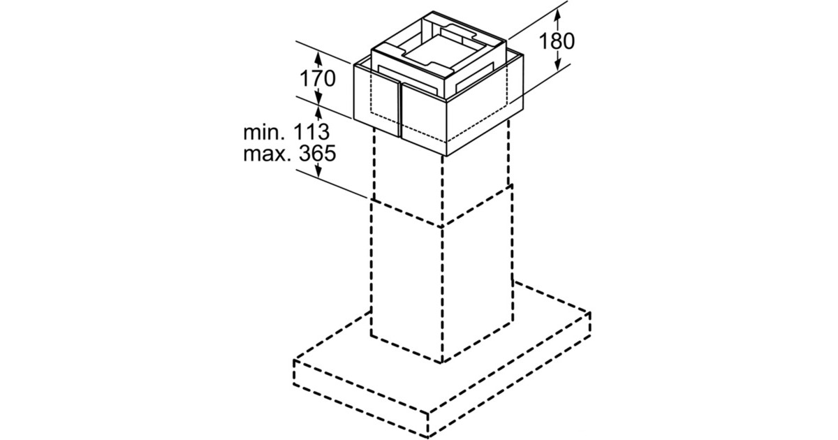 Bosch CleanAirPlus Umluftmodul DIZ2CX5C6, Umrüst-Set(silber)