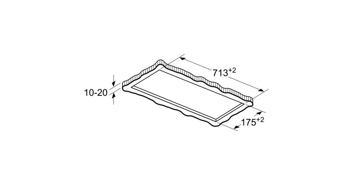 Bosch CleanAir Standard Umluftset DIZ1JX2C1, Umrüst-Set(weiß)