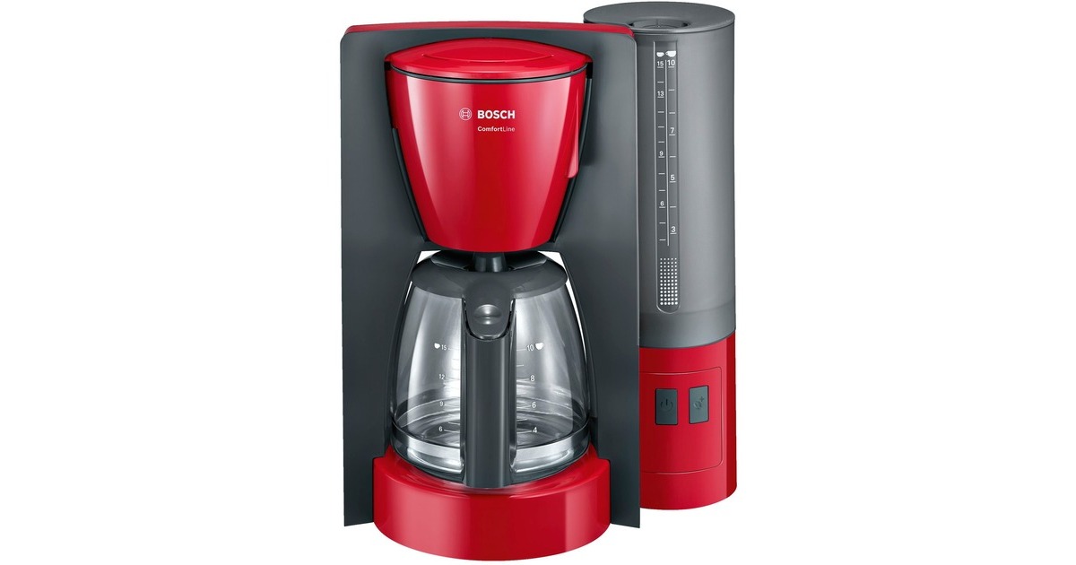 Bosch ComfortLine TKA6A044, Filtermaschine(rot/grau)