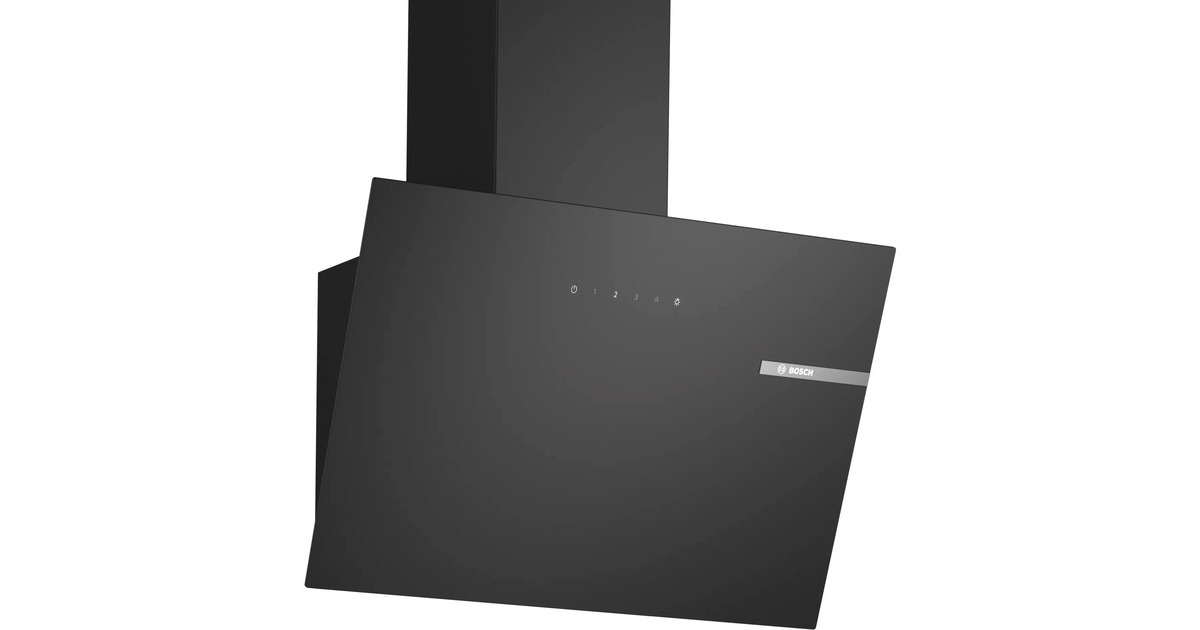 Bosch DWK65DK60 Serie 2, Dunstabzugshaube(schwarz, 60 cm)