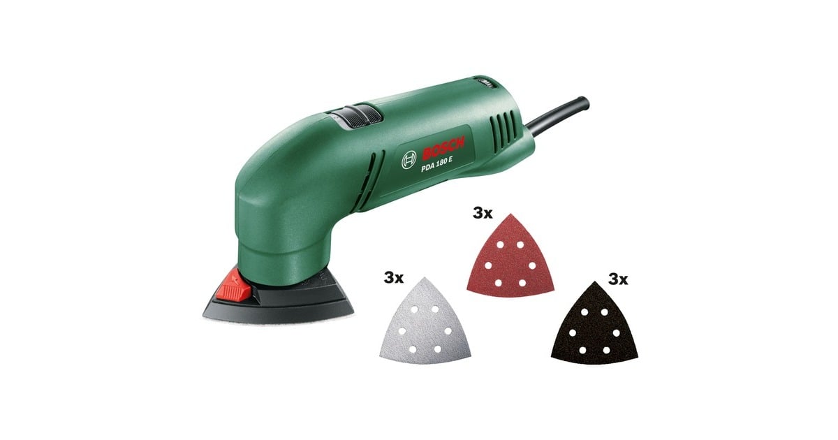 Bosch Deltaschleifer PDA 180 E(grün, 180 Watt)