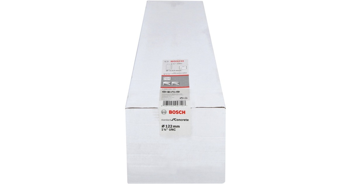 Bosch Diamant-Nassbohrkrone Standard for Concrete, Ø 122mm, Bohrer(1.1/4