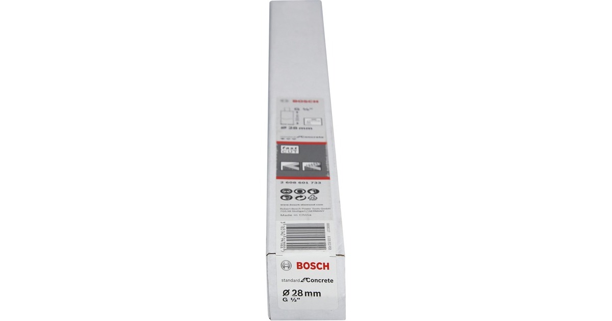 Bosch Diamant-Nassbohrkrone Standard for Concrete, Ø 28mm, Bohrer(G 1/2