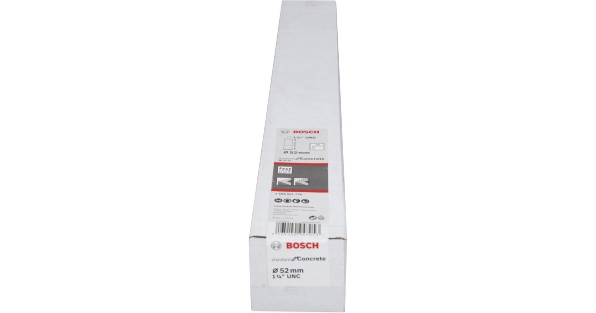Bosch Diamant-Nassbohrkrone Standard for Concrete, Ø 52mm, Bohrer(1.1/4