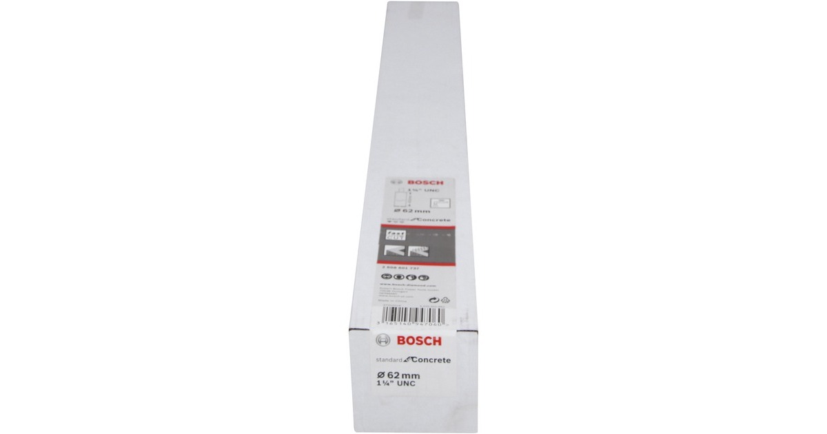 Bosch Diamant-Nassbohrkrone Standard for Concrete, Ø 62mm, Bohrer(1.1/4