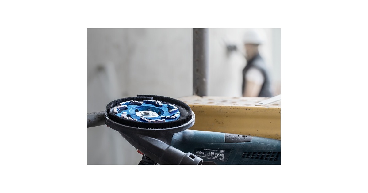 Bosch Diamant-Topfscheibe Expert for Concrete, Ø 125mm, Schleifscheibe(Bohrung 22,23mm, für Beton- und Winkelschleifer)