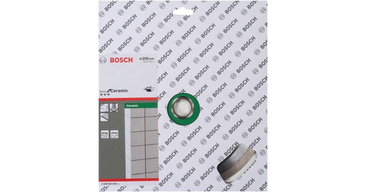 Bosch Diamanttrennscheibe Best for Ceramic, Ø 250mm(Bohrung 30mm / 25,4mm)