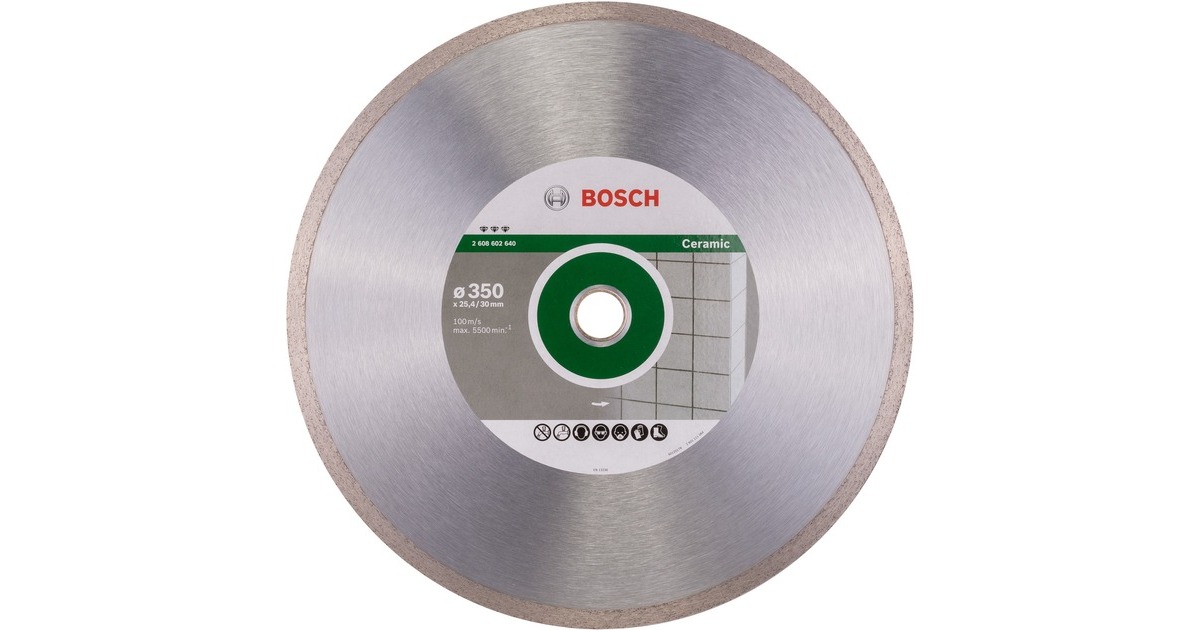 Bosch Diamanttrennscheibe Best for Ceramic, Ø 350mm(Bohrung 30mm / 25,4mm)