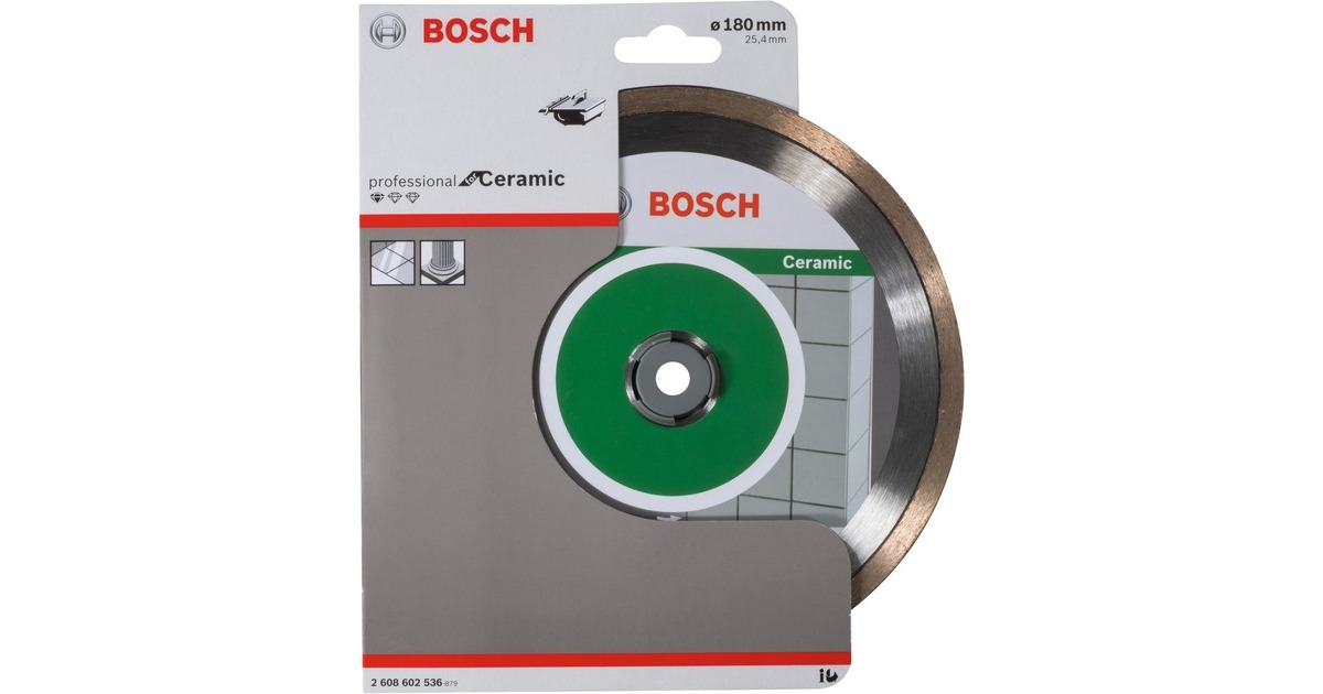 Bosch Diamanttrennscheibe Standard for Ceramic, Ø 180mm(Bohrung 25,4mm)