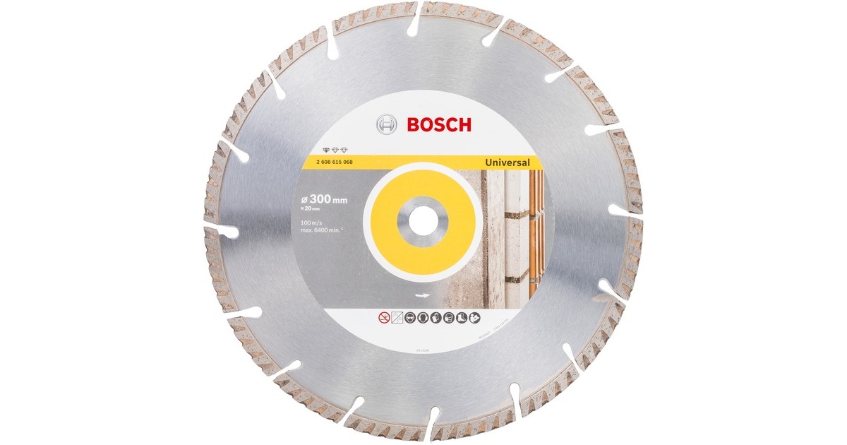 Bosch Diamanttrennscheibe Standard for Universal, Ø 300mm(Bohrung 20mm)