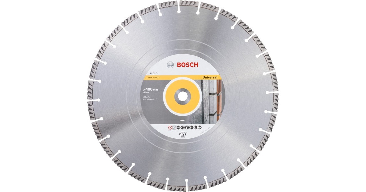 Bosch Diamanttrennscheibe Standard for Universal, Ø 400mm(Bohrung 20mm)