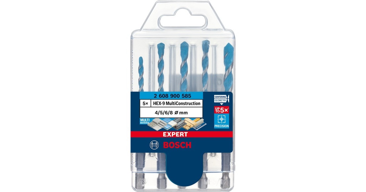 Bosch EXPERT Bohrer-Satz, 4-teilig (13 Bohrer)(Mini L-BOXX)