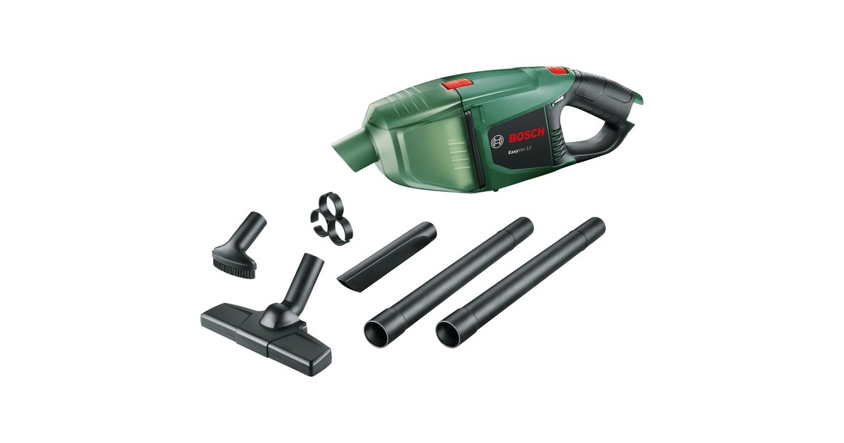 Bosch EasyVac 12 solo, Handstaubsauger(grün, ohne Akku und Ladegerät)