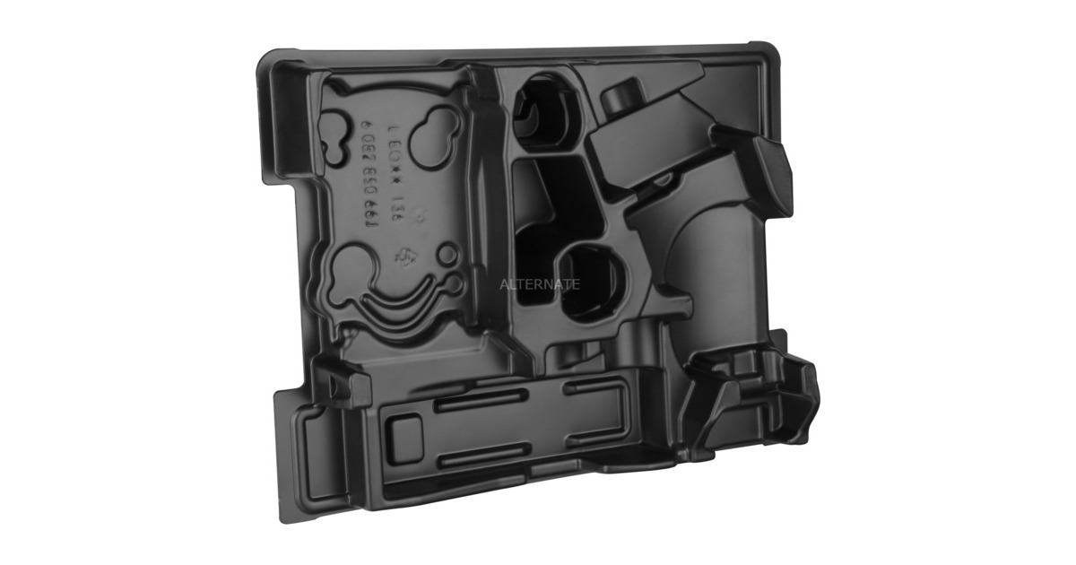 Bosch Einlage für Akku-Hobel GHO / Kantenfräse GKF 12 V(schwarz, für L-BOXX 136)