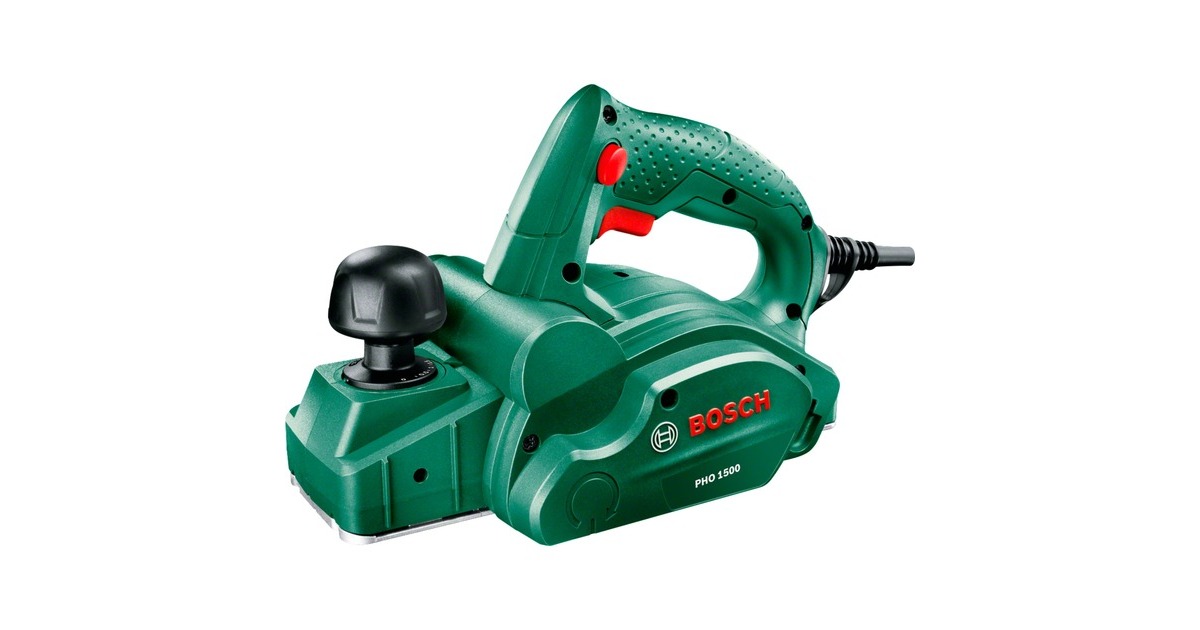 Bosch Elektrohobel PHO 1500(grün/schwarz, 550 Watt) Bosch Elektrohobel PHO 1500(grün/schwarz, 550 Watt)