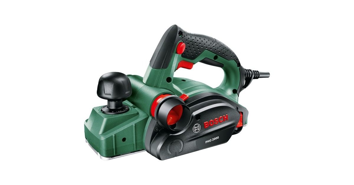 Bosch Elektrohobel PHO 2000(grün/schwarz, 680 Watt) Bosch Elektrohobel PHO 2000(grün/schwarz, 680 Watt)