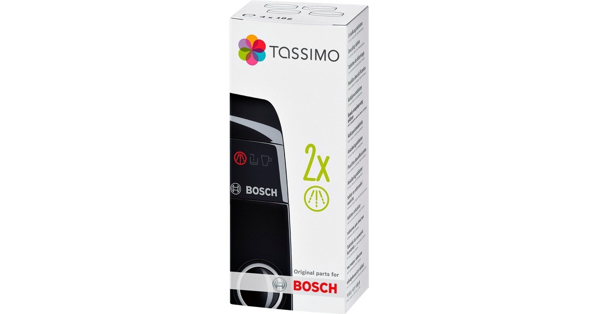 Bosch Entkalkungstabletten TCZ6004, 4 Stück(für TASSIMO)