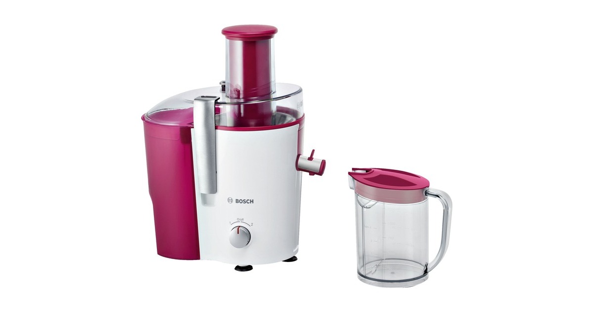 Bosch Entsafter MES25C0(weiß/pink)