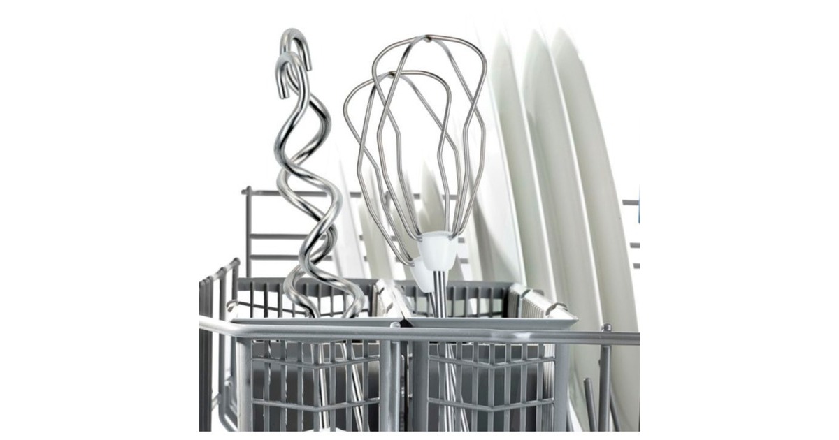Bosch ErgoMixx standn'bowl MFQ 36460, Handmixer(weiß/grau, inkl. Kunststoffrührschüssel)