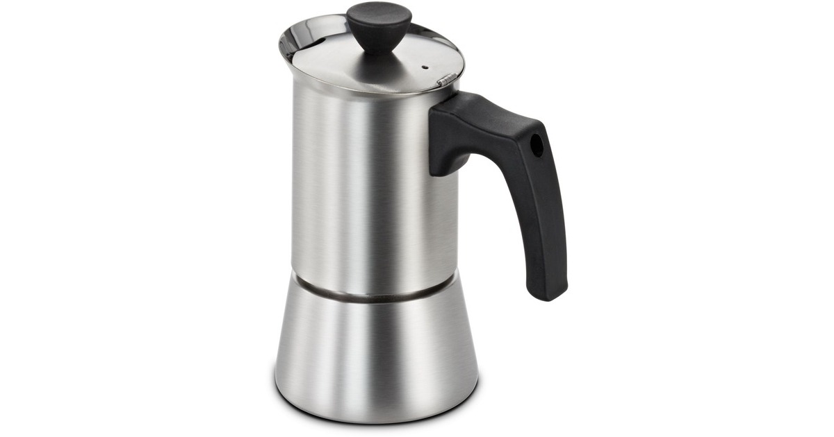Bosch Espressokocher HEZ9ES100, Espressomaschine(edelstahl/schwarz, 4 Tassen)