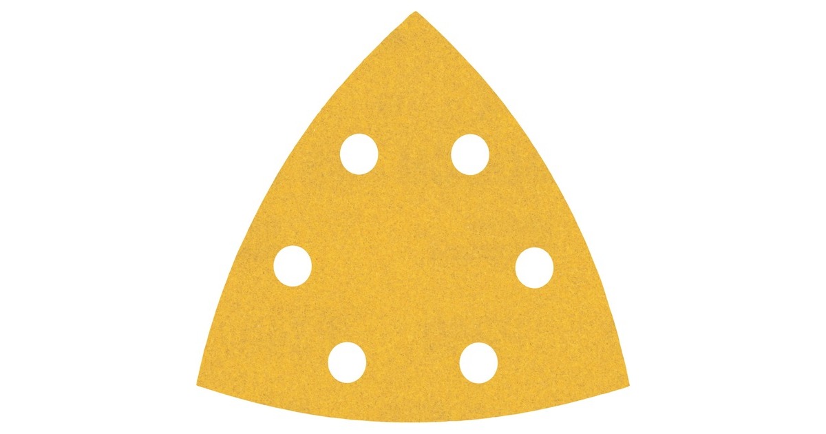 Bosch Expert C470 Schleifblatt-Set, 93mm, K60 / 120 / 240(6-teilig, für Deltaschleifer)