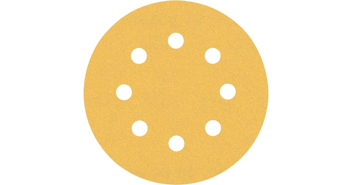 Bosch Expert C470 Schleifblatt-Set, Ø 115mm, K60 / 120 / 240(6-teilig, für Exzenterschleifer)