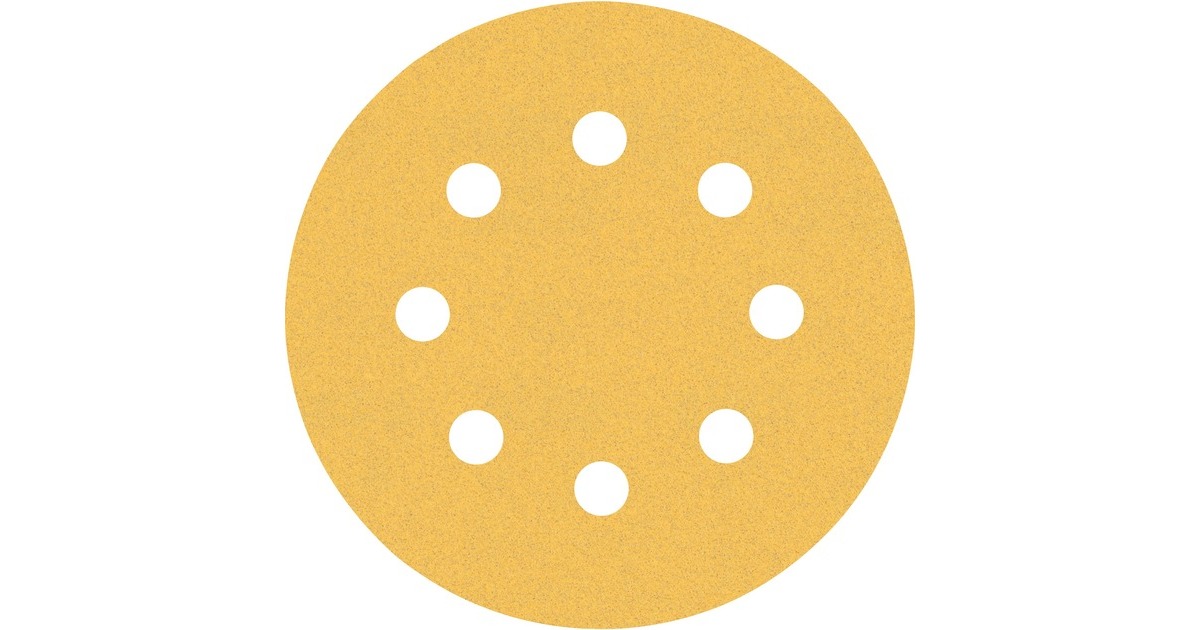 Bosch Expert C470 Schleifblatt-Set, Ø 125mm, K60 / 120 / 240(6-teilig, für Exzenterschleifer)