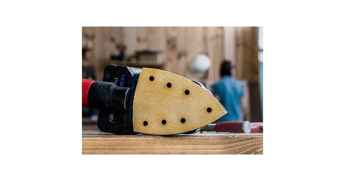 Bosch Expert C470 Schleifblatt, 100 x 150mm, K240(10 Stück, für Multischleifer)