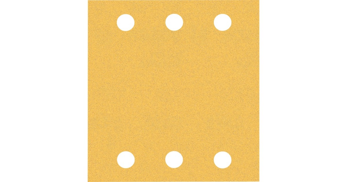 Bosch Expert C470 Schleifblatt, 115 x 107mm, K120(10 Stück, für Schwingschleifer)