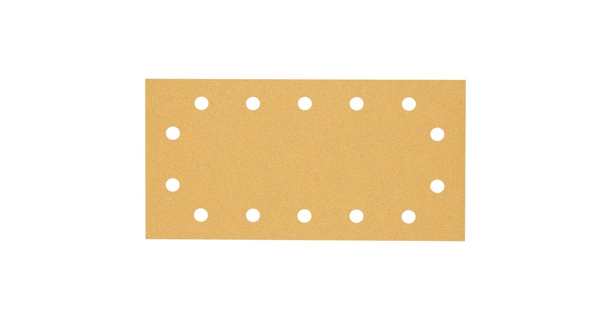 Bosch Expert C470 Schleifblatt, 115 x 230mm, K80(50 Stück, für Schwingschleifer)