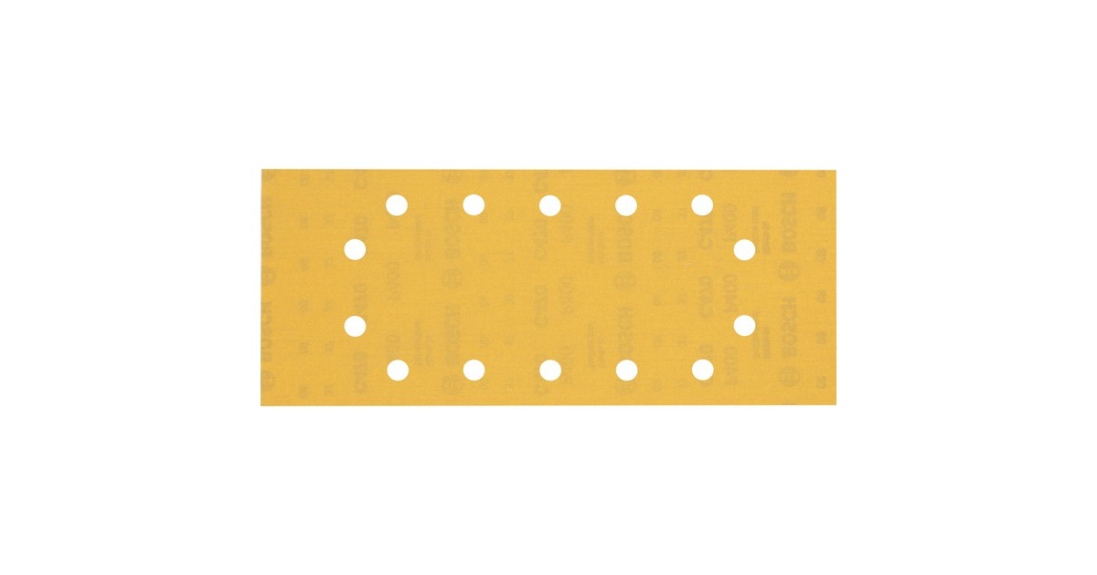 Bosch Expert C470 Schleifblatt, 115 x 280mm, K400(10 Stück, für Schwingschleifer)