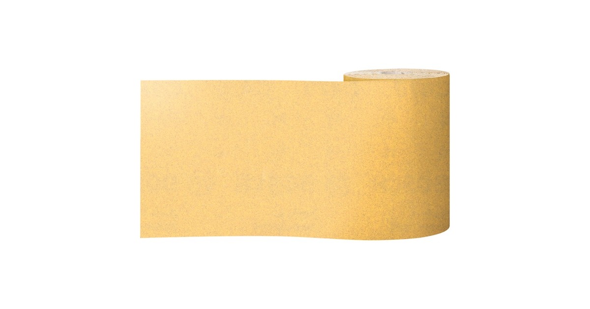 Bosch Expert C470 Schleifblatt, 115mm, K180(5 Meter Rolle, für Schwingschleifer, zum Handschleifen)