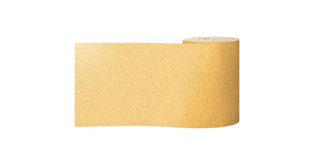 Bosch Expert C470 Schleifblatt, 115mm, K60(5 Meter Rolle, für Schwingschleifer, zum Handschleifen)