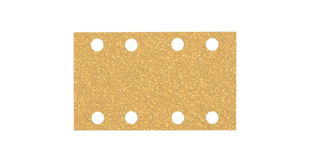 Bosch Expert C470 Schleifblatt, 80 x 133mm, K40(10 Stück, für Schwingschleifer)