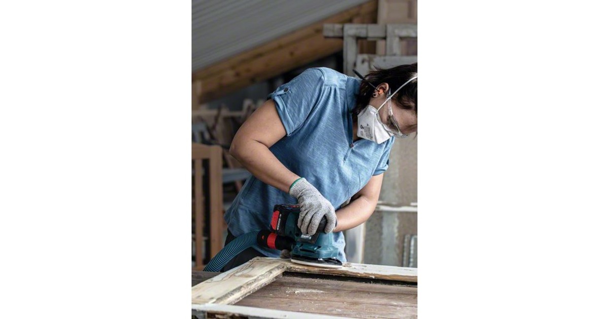 Bosch Expert C470 Schleifblatt, 93 x 230mm, K400(10 Stück, für Schwingschleifer)